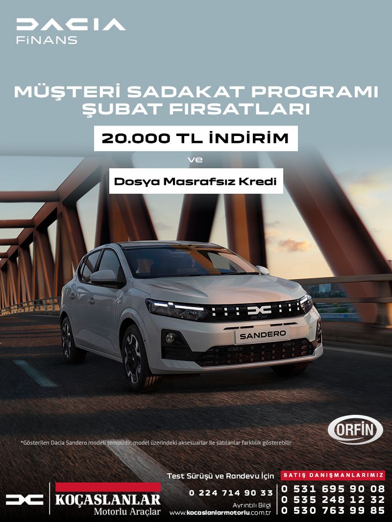 Dacia Şubat Kampanya